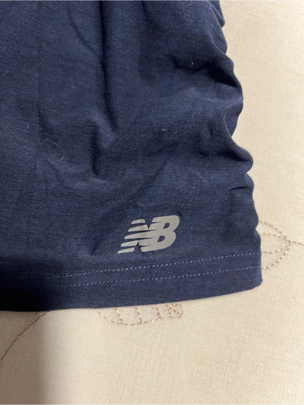 New Balance Navy Performance Racerback Tank maybe medium - Picture 2 of 3